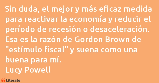 Frases de Lucy Powell