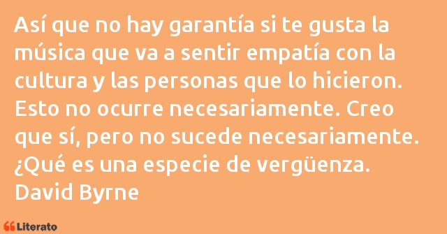 Frases de David Byrne