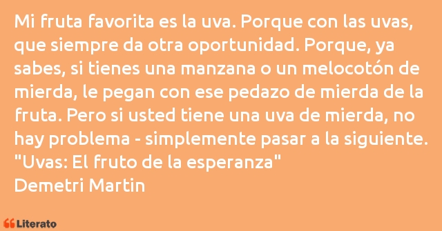 Frases de Demetri Martin