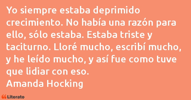 Frases de Amanda Hocking