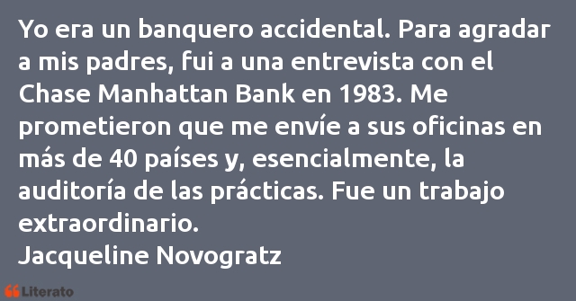 Frases de Jacqueline Novogratz