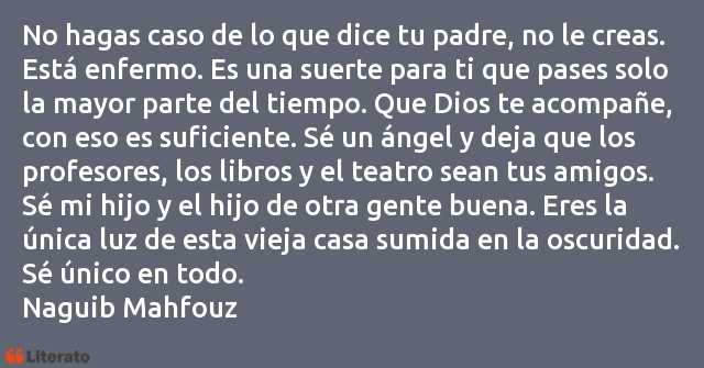 Frases de Naguib Mahfouz