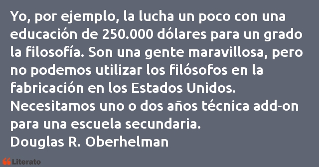 Frases de Douglas R. Oberhelman