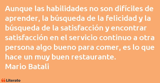 Frases de Mario Batali