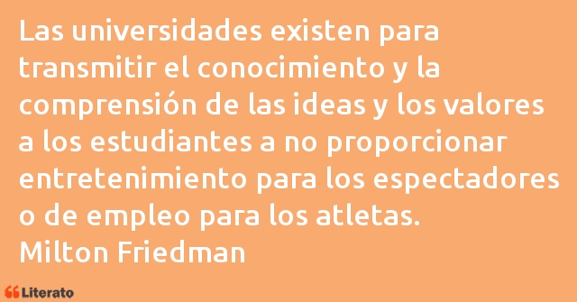 Frases de Milton Friedman