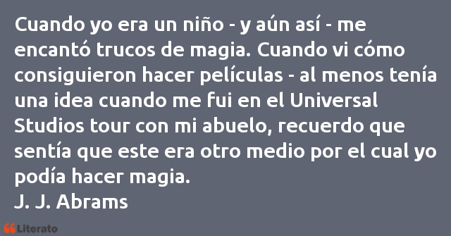 Frases de J. J. Abrams