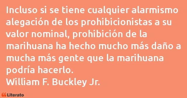 Frases de William F. Buckley Jr.