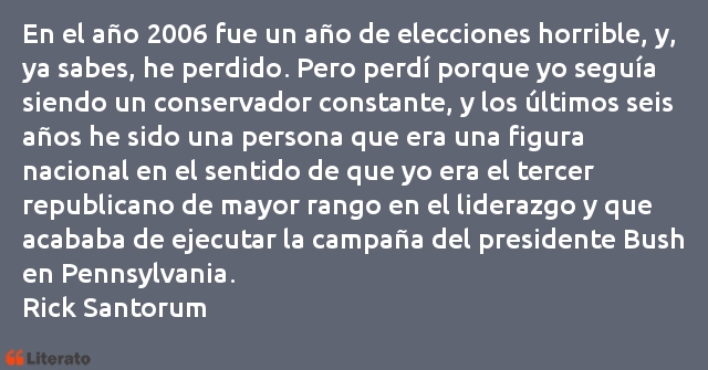 Frases de Rick Santorum