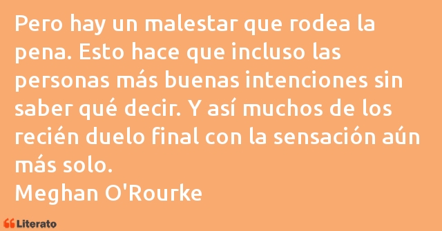 Frases de Meghan O'Rourke