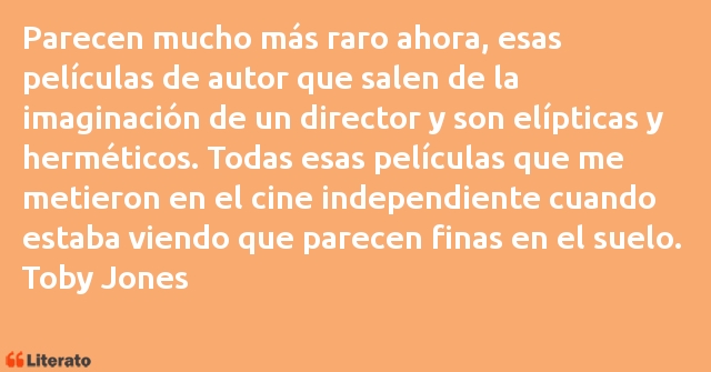 Frases de Toby Jones