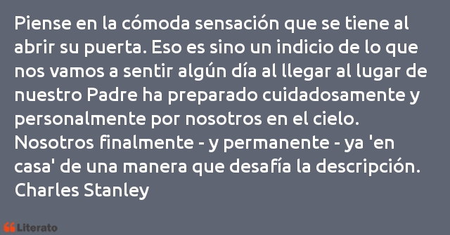 Frases de Charles Stanley