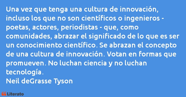 Frases de Neil deGrasse Tyson