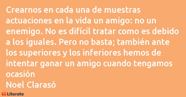 Frases de Noel Clarasó