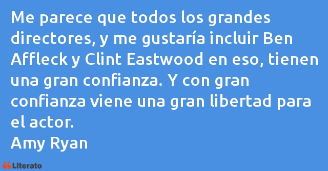 Frases de Amy Ryan