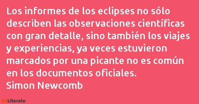 Frases de Simon Newcomb