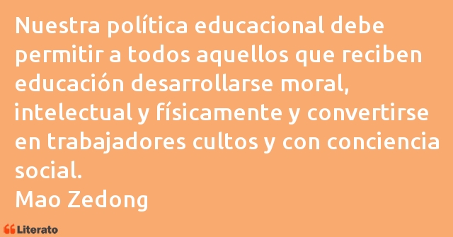 Frases de Mao Zedong