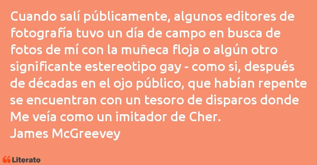 Frases de James McGreevey