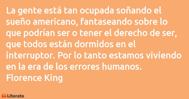 Frases de Florence King