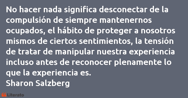 Frases de Sharon Salzberg