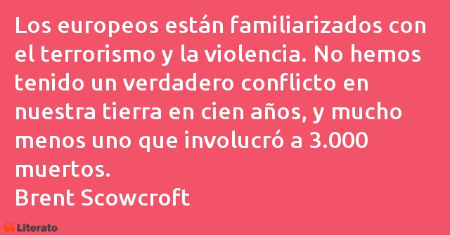 Frases de Brent Scowcroft