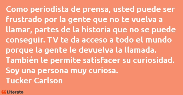 Frases de Tucker Carlson