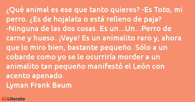 Frases de Lyman Frank Baum