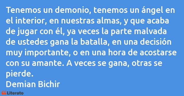 Frases de Demian Bichir