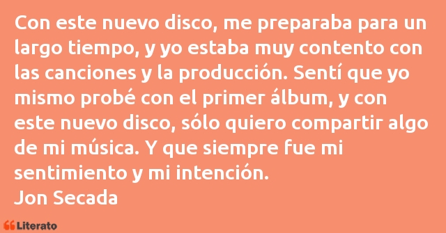 Frases de Jon Secada