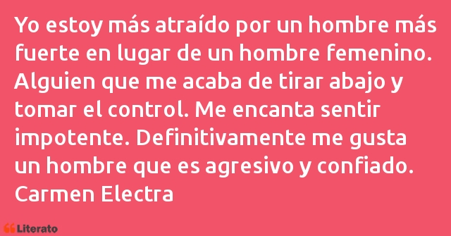 Frases de Carmen Electra