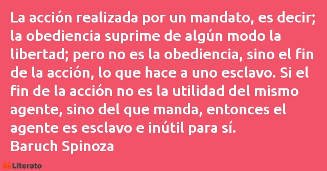 Frases de Baruch Spinoza