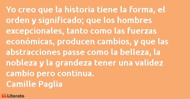 Frases de Camille Paglia