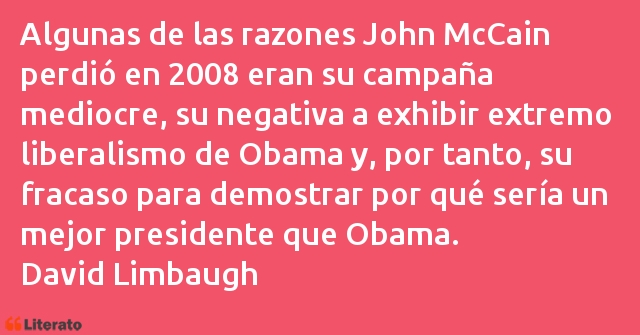 Frases de David Limbaugh