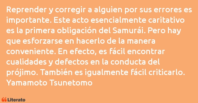 Frases de Yamamoto Tsunetomo