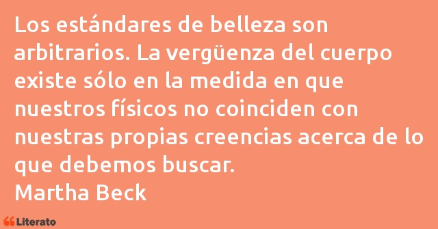 Frases de Martha Beck