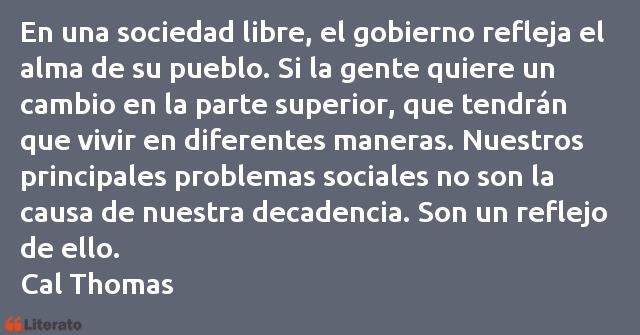 Frases de Cal Thomas