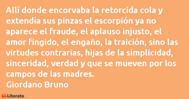 Frases de Giordano Bruno