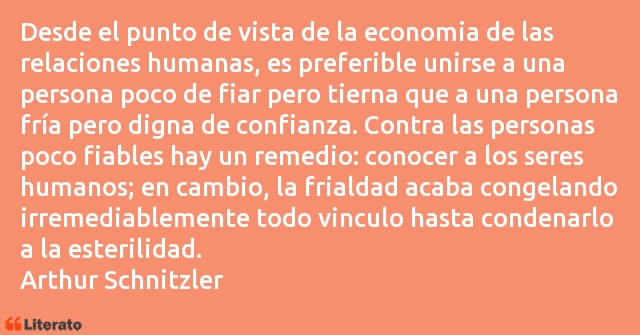 Frases de Arthur Schnitzler