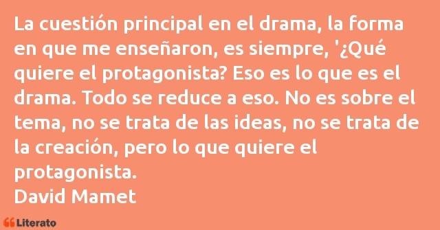 Frases de David Mamet