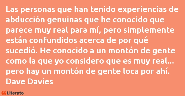 Frases de Dave Davies