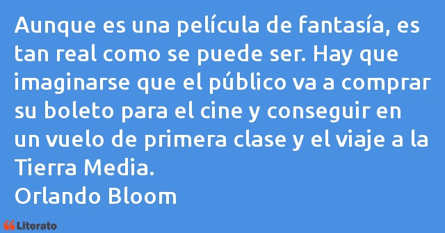 Frases de Orlando Bloom