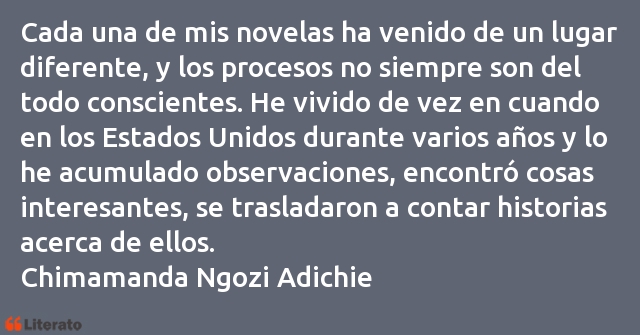 Frases de Chimamanda Ngozi Adichie