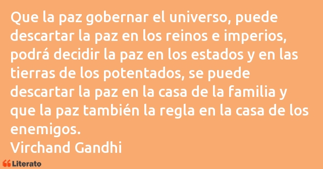 Frases de Virchand Gandhi