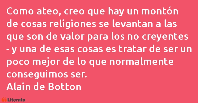 Frases de Alain de Botton