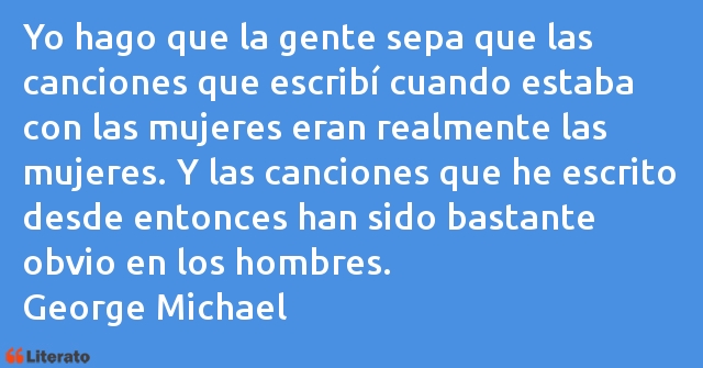 Frases de George Michael