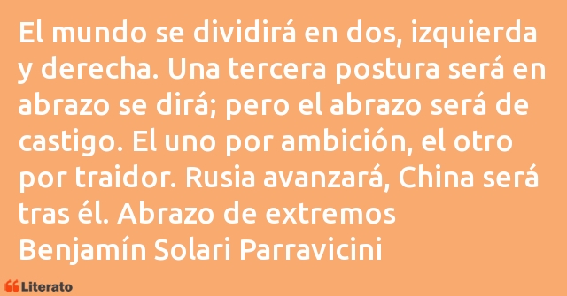 Frases de Benjamín Solari Parravicini