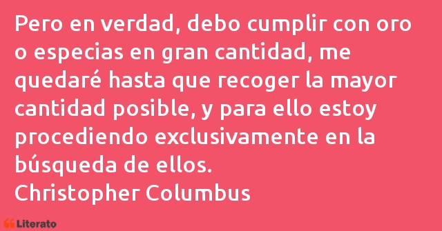 Frases de Christopher Columbus