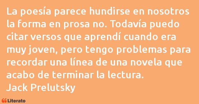 Frases de Jack Prelutsky