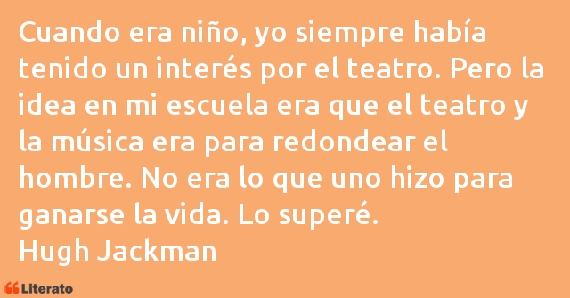 Frases de Hugh Jackman