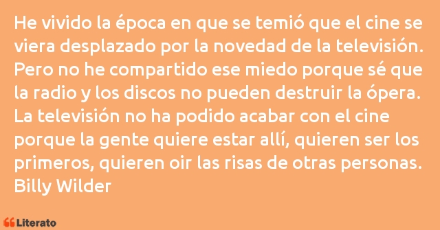 Frases de Billy Wilder