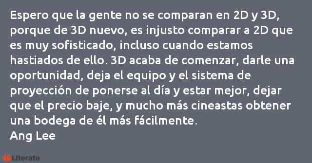 Frases de Ang Lee